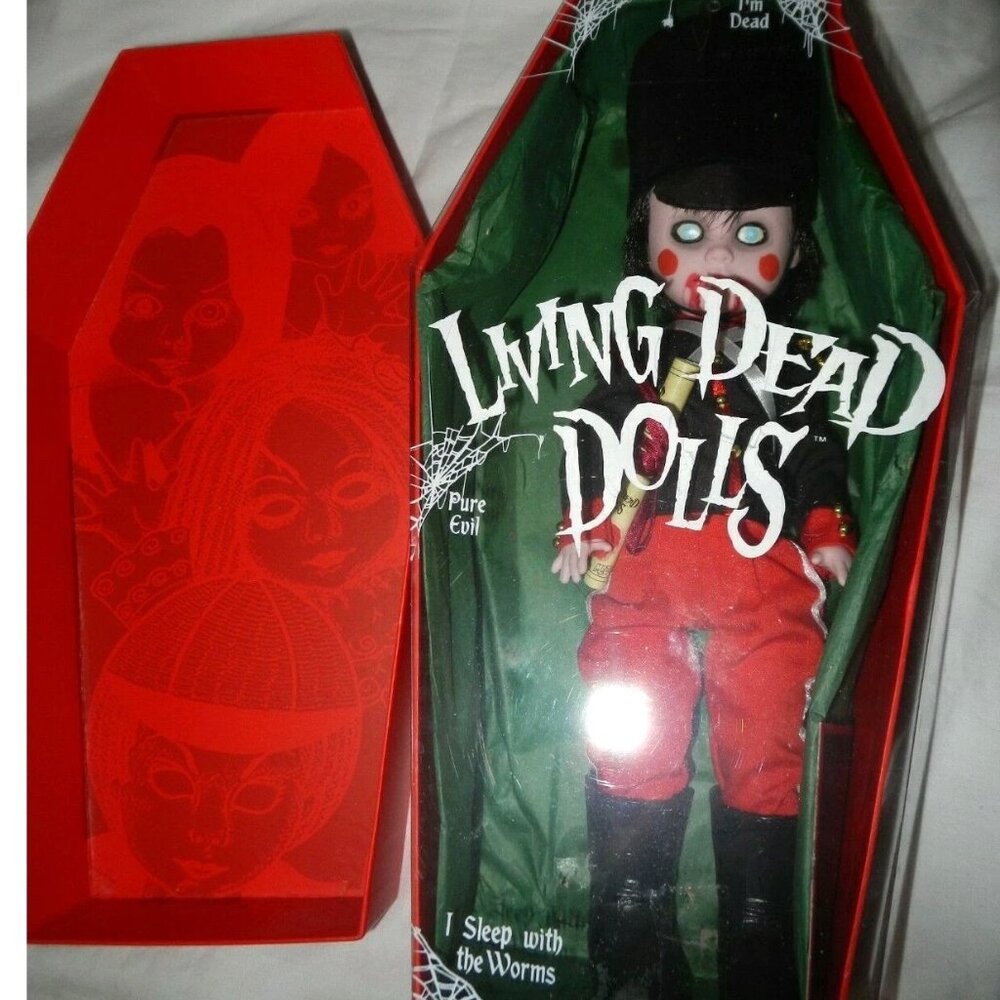 Halloween Toy Living Dead Dolls Toy Soldier Mezco Toys 10" Pure Evil - Picture 2 of 5